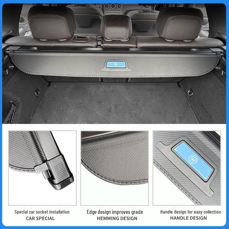 Geely ICON Trunk Cargo Cover & Partition Board: Fits 26 Models