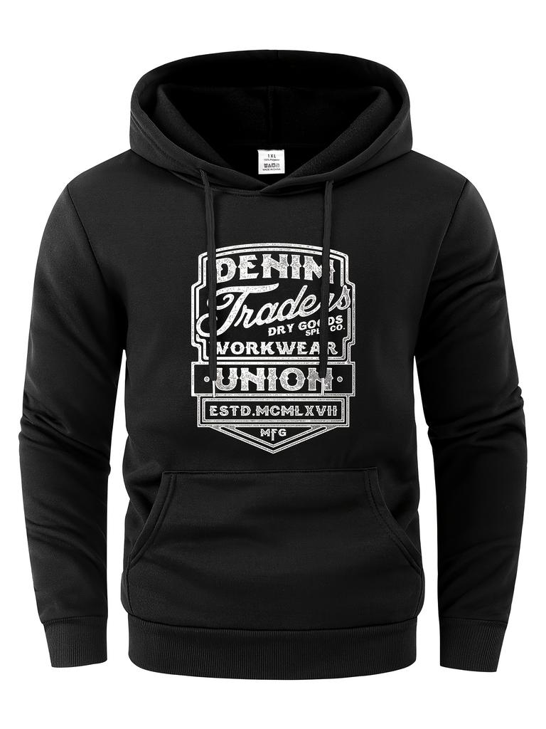 Workwear Union Print Hoodie
