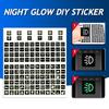 5 Gang Red LED Toggle Rocker Switch Panel 12V/20A, 24V/10A For Car Marine Boat RV Truck Waterproof