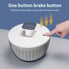 1.59gal Large Capacity Salad Spinner with Vegetable Chopper, Drain Basket, Bowl & Colander - Multifunctional Lettuce Spinner for Fruits & Vegetables