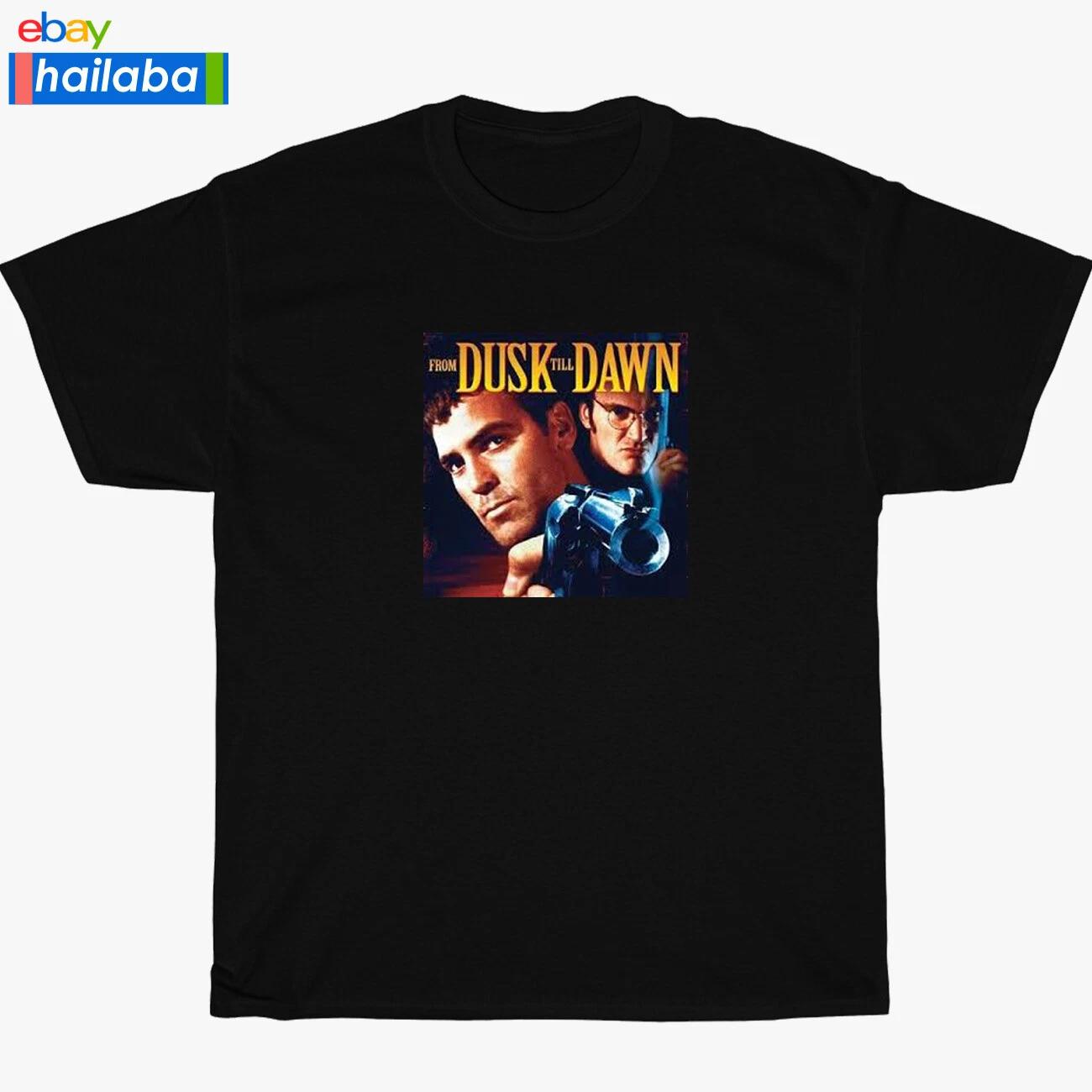 From Dusk Till Dawn Retro Movie Logo Black/Navy /Grey/White Men s T shirt S-3XL S