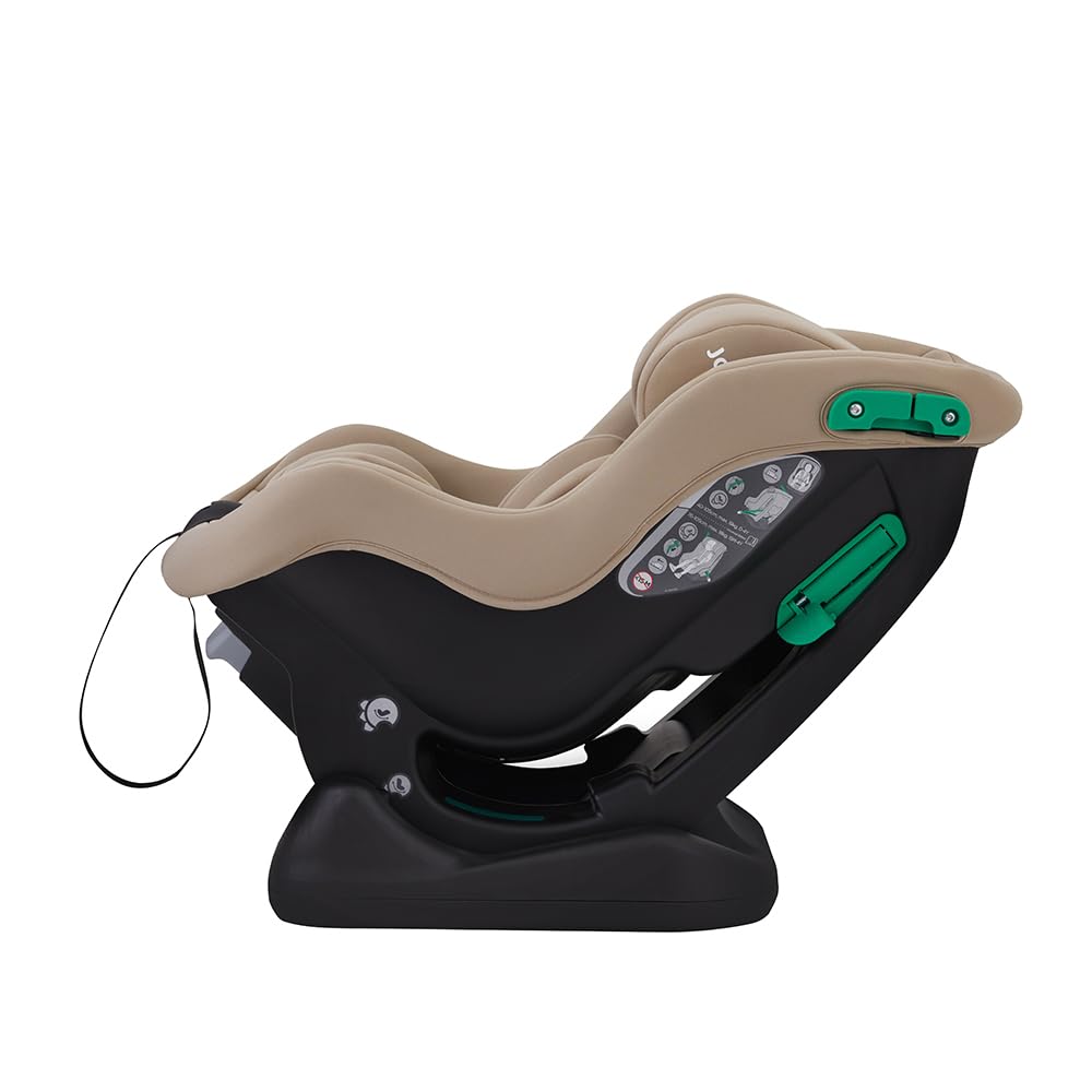 Joie Steady R129 Barnesete (Setebelte type), ECE R129-kompatibel, Lett og kompakt, Egnet for nyfødte og oppover. [Bakovervendt: 40-105 cm