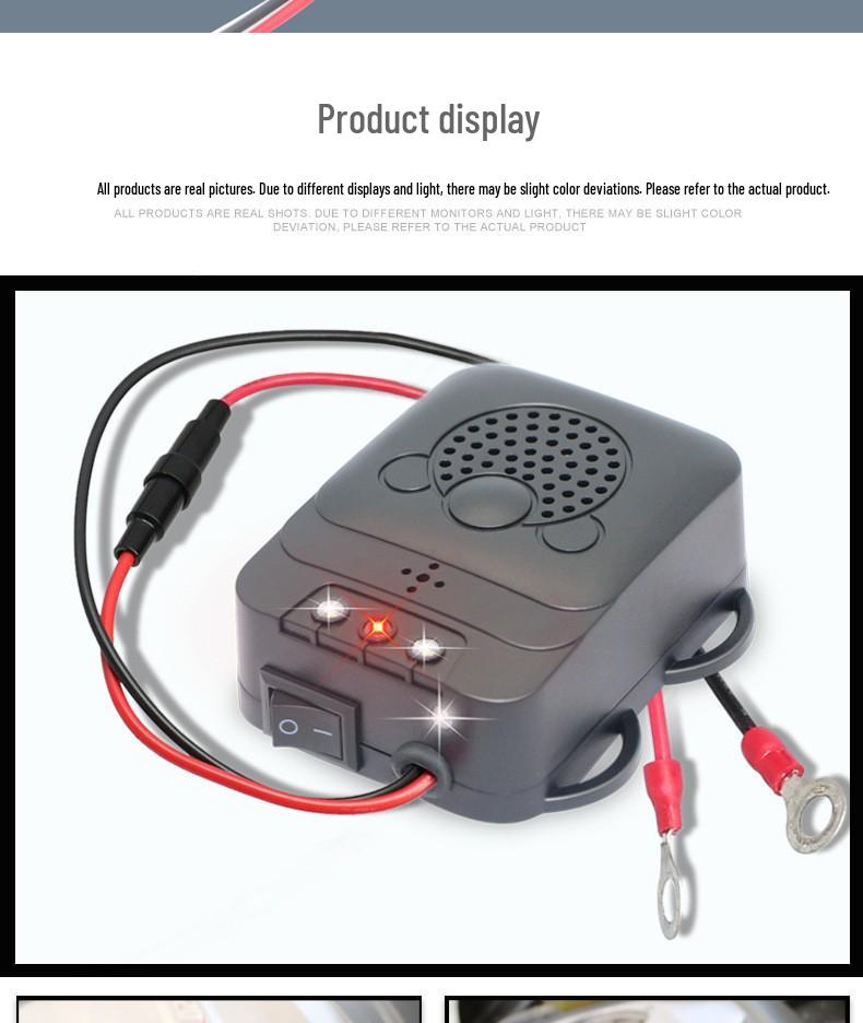 Ultrasonic Car Animal & Rodent Repeller Artifact