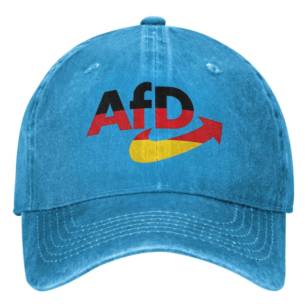 

AFD Alternative For Germany Denim Baseball Cap Outdoor Gym Trucker Dad Hat Summer Women Men Fitted Retro Sun-Proof Baseball Caps One Size