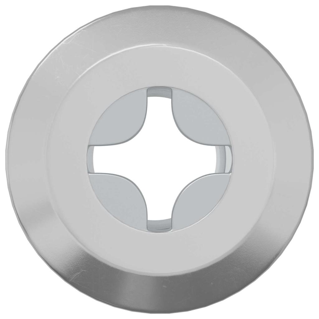 Lock Nut 12 Pcs Nickel Plated M6 X 25 Mm Steel