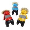 Holapet Winter Hundemäntel für kleine Hunde Warme Kleidung Haustier Wasserdichte Reflektierende Overalls Welpenjacke Mantel Chihuahua Overall