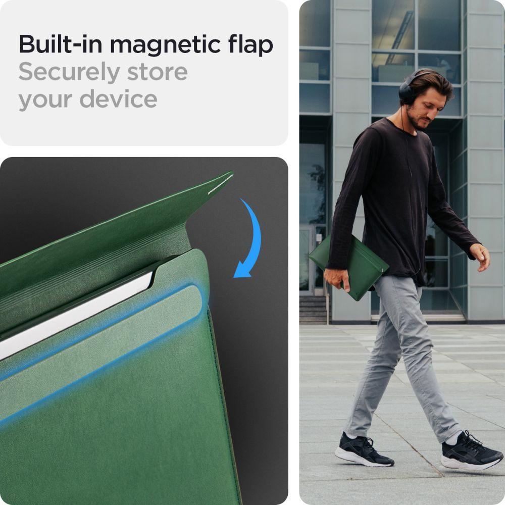 Spigen Valentinus Sleeve Laptop 15-16 Jeju Green