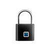 Smart Keyless USB Charging Fingerprint Lock Padlock Waterproof Door Lock 0.2sec Unlock Portable Anti-theft Padlock Zinc