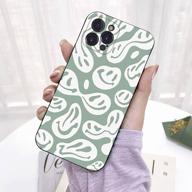 Funny Smiley Face Phone Case For iPhone 8 7 6 6S Plus X SE 2020 XR XS 14 11 12 13 Mini Pro Max Mobile Case