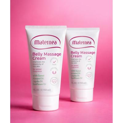 Matermea Bauch Bauchkörper Mutterschafts-Massagecreme 150ml 2er-Pack