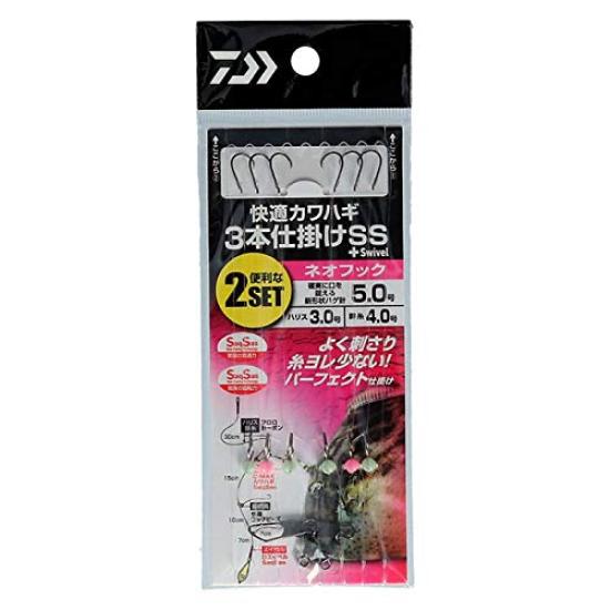 

DAIWA Comfortable Filefish 3-piece SS+S Neo Hook (NH) No. 5.0