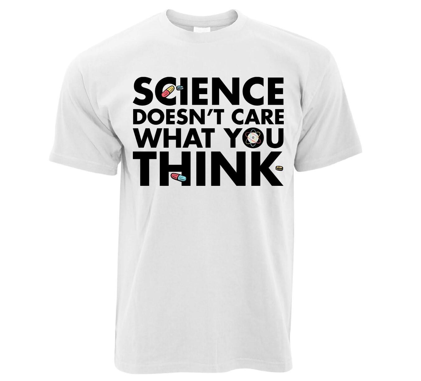 Science Doesnt Care What You Think T shirt Science T shirt XL