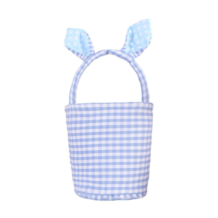 Уникальная полосатая пасхальная корзина для хранения корзина со съемными отделениями портативная с пасхальными кроликами для организации дома синий 990₽