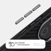 ABEEL For Honor 300 Case Compatible with MagSafe Carbon Fiber Texture Back Cover