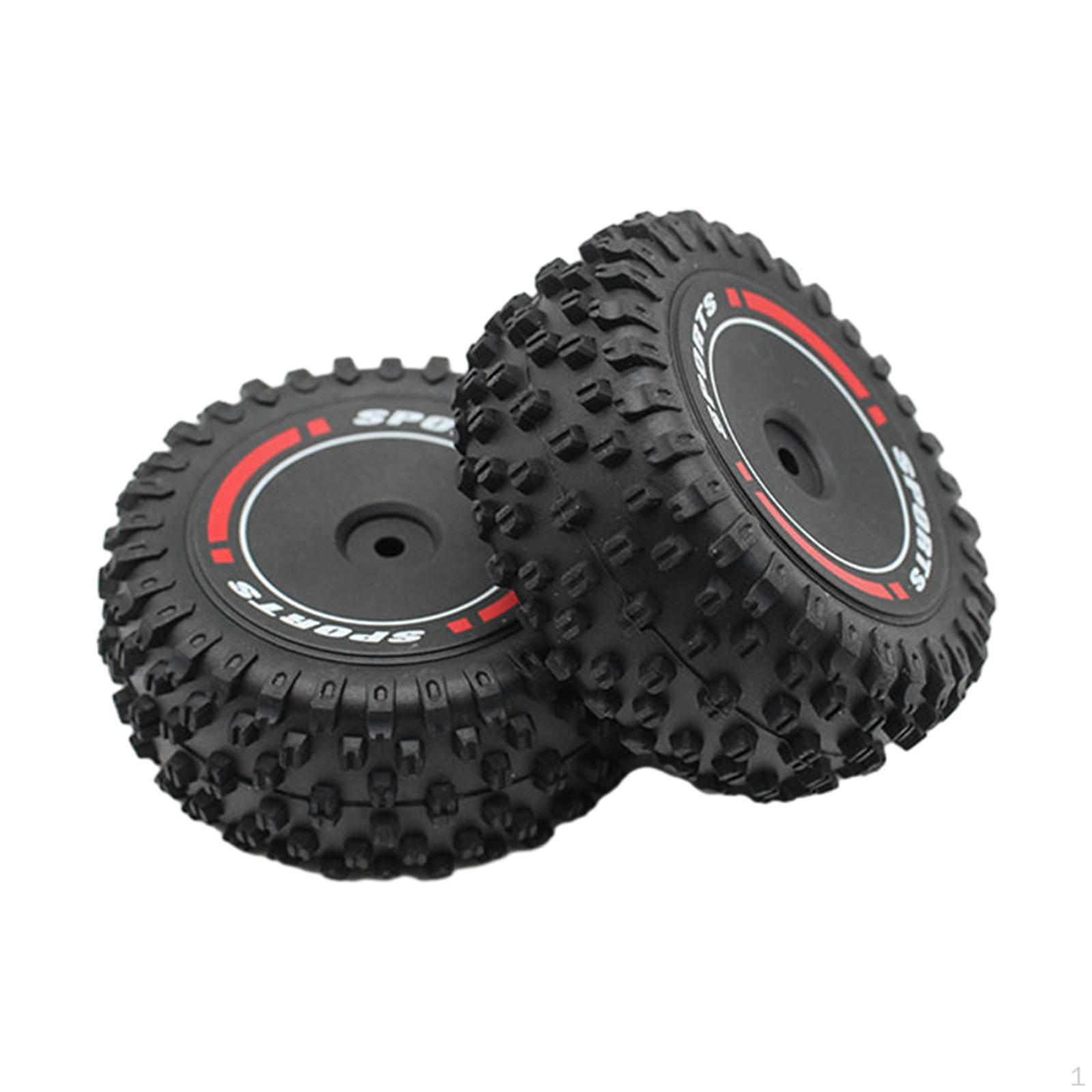 

Запчастини для шин заднього колеса автомобіля RC 2Pcs для оновлення 124010