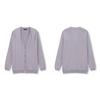 FURINA Silk Cotton V Neck Button Cardigan