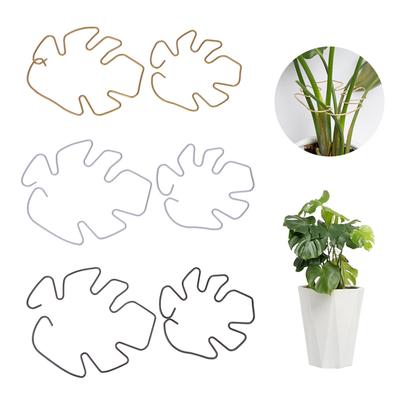 1Pcs Plant Stem Support Pile Plants Support Pole Plant Stem Holder Decorative Bamboo Clamp For Plants Stabilization Stand