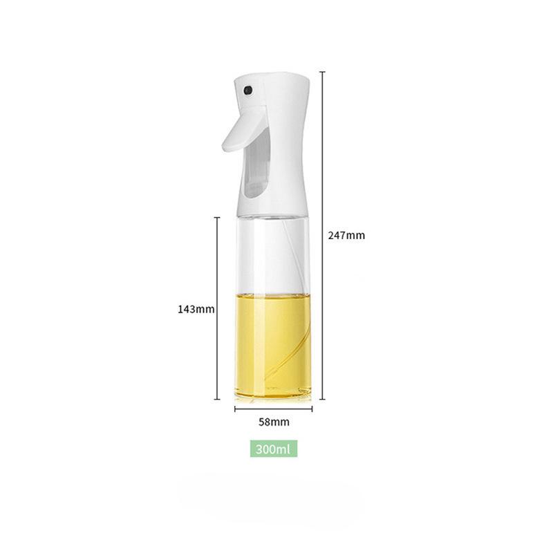 1PC 200/300/500 ML Oil Spray Pot Kitchen Household Edible Olive Oil Spray Bottle Atomized Misty Oil Tank Air Fryer Spray Bottle