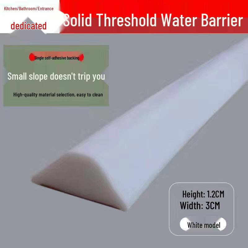 Selbstklebende Duschwasserbarriere für Trocken-/Nassbereichstrennung und Wasserdichtung