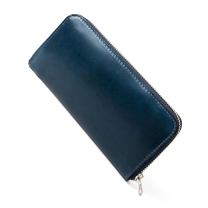 

[L.Venue] Cordovan wallet Shinki Leather tochigi leather long wallet long wallet round zip genuine leather leather made in Japan Leather Venue