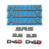 3D ABS Auto Decal Badge Nieuw Embleem voor Toyota Hilux Kofferbak Achterklep SRS 2.8 D4D Auto Styling Accessoires OH9