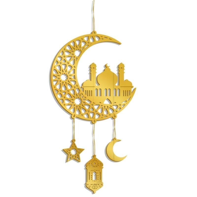 Eid Holiday Pendant Acrylic Pendant Elegant For Holiday and Gift Giving