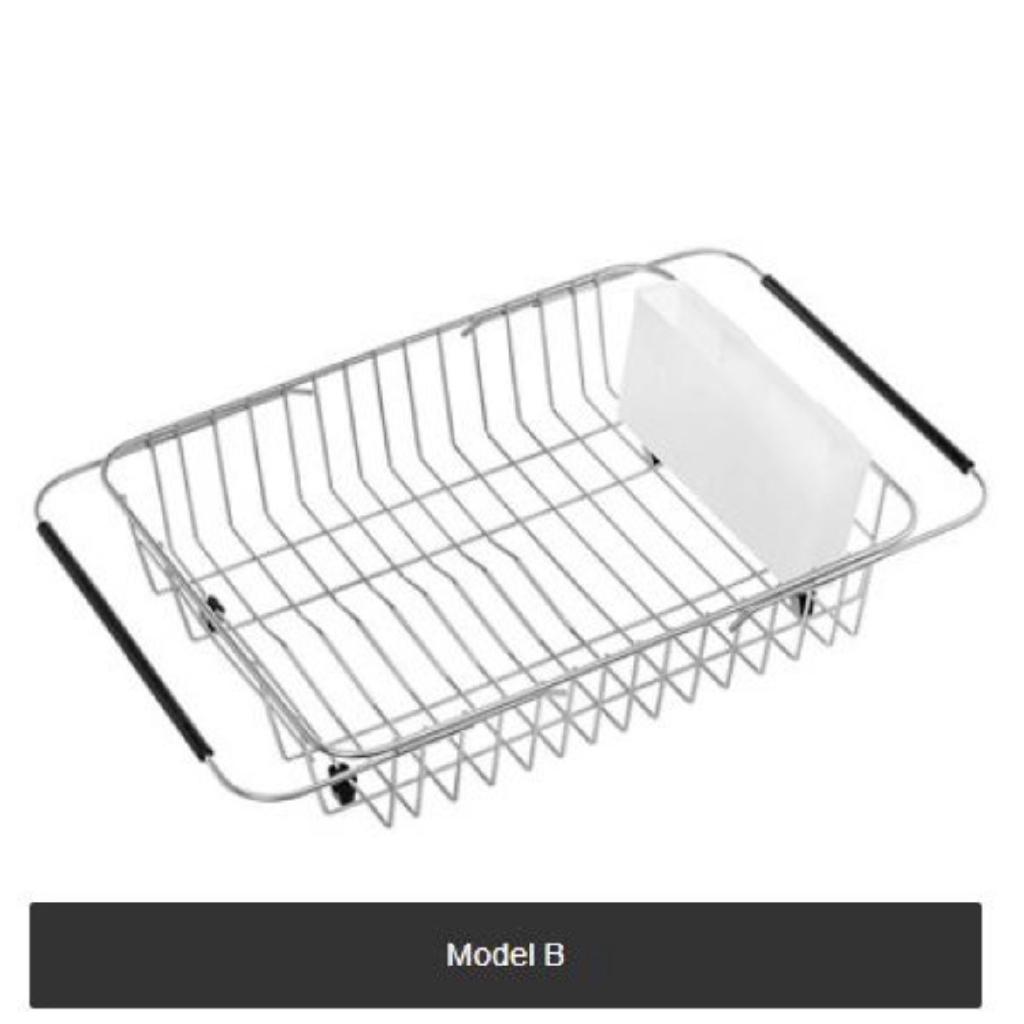 Homlly Expandable Dish Drying Rack and Utensil Holder
