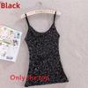 Polyester Sequin Tank Top For Women Spring Slim Fit Casual Blouse