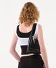 Podeowedeo Crop Ribbed Tank Top (White)