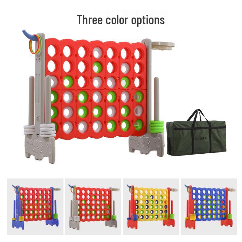 3D Four-in-a-Row Early Education Game: Educational Outdoor Chess for Kids