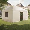 VEVOR Capa de Gazebo de Inverno Serve para Gazebos com Telhado Rígido de 3,66 x 4,87 m, Capa de Gazebo de Duas Camadas para Todas as Estações com Paredes Laterais e Janelas