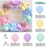 Buntes Macaron Luftballons Girlande Bogen Kit Hochzeit Geburtstagsfeier Deko Kindergeburtstag Hochzeitszubehör Latexballon Babyparty