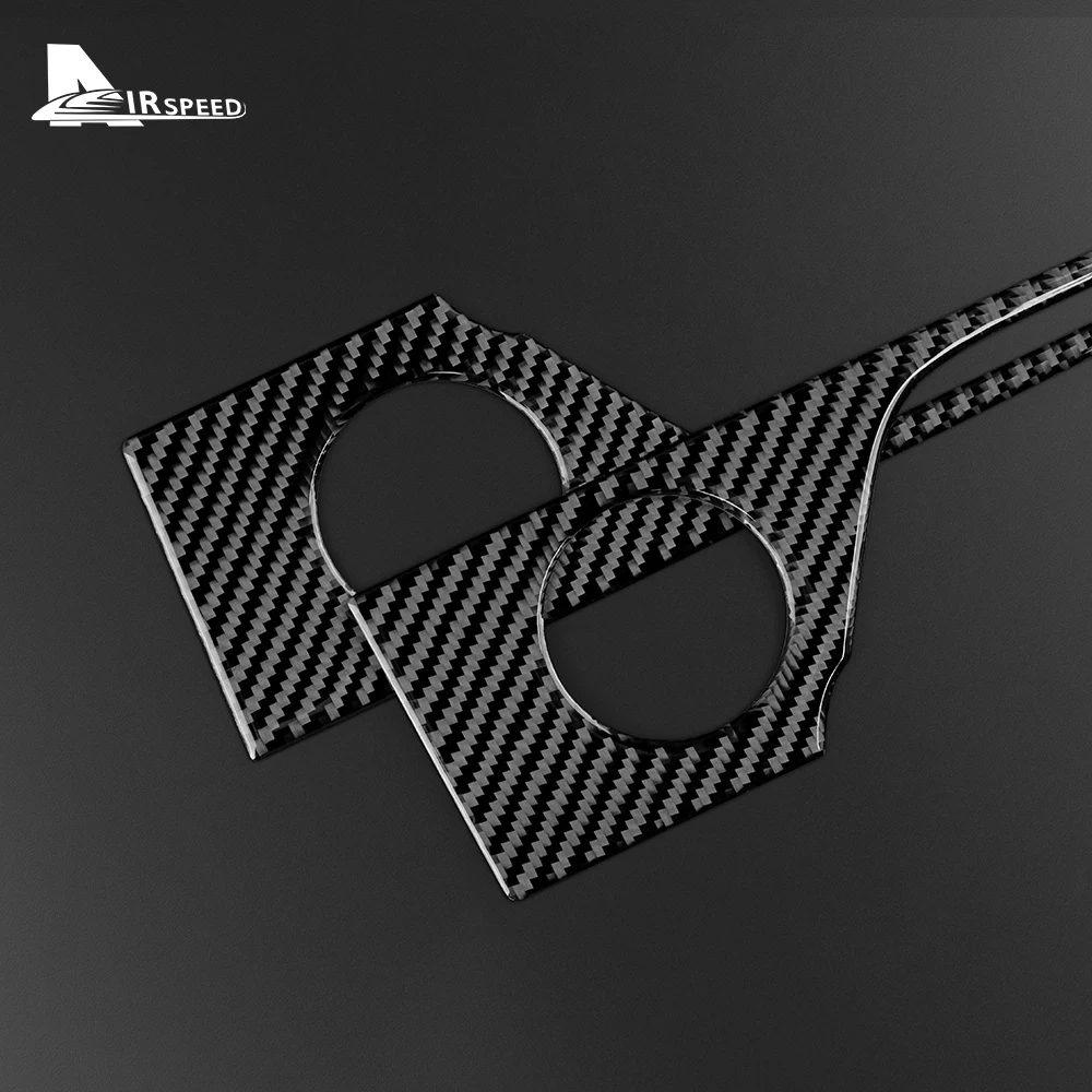 Real Soft Carbon Fiber Sticker For Lexus RX350 RXH450 2016 2017 2018 2019 2020 2021 RHD LHD Car Rear Door Handle Interior Trim