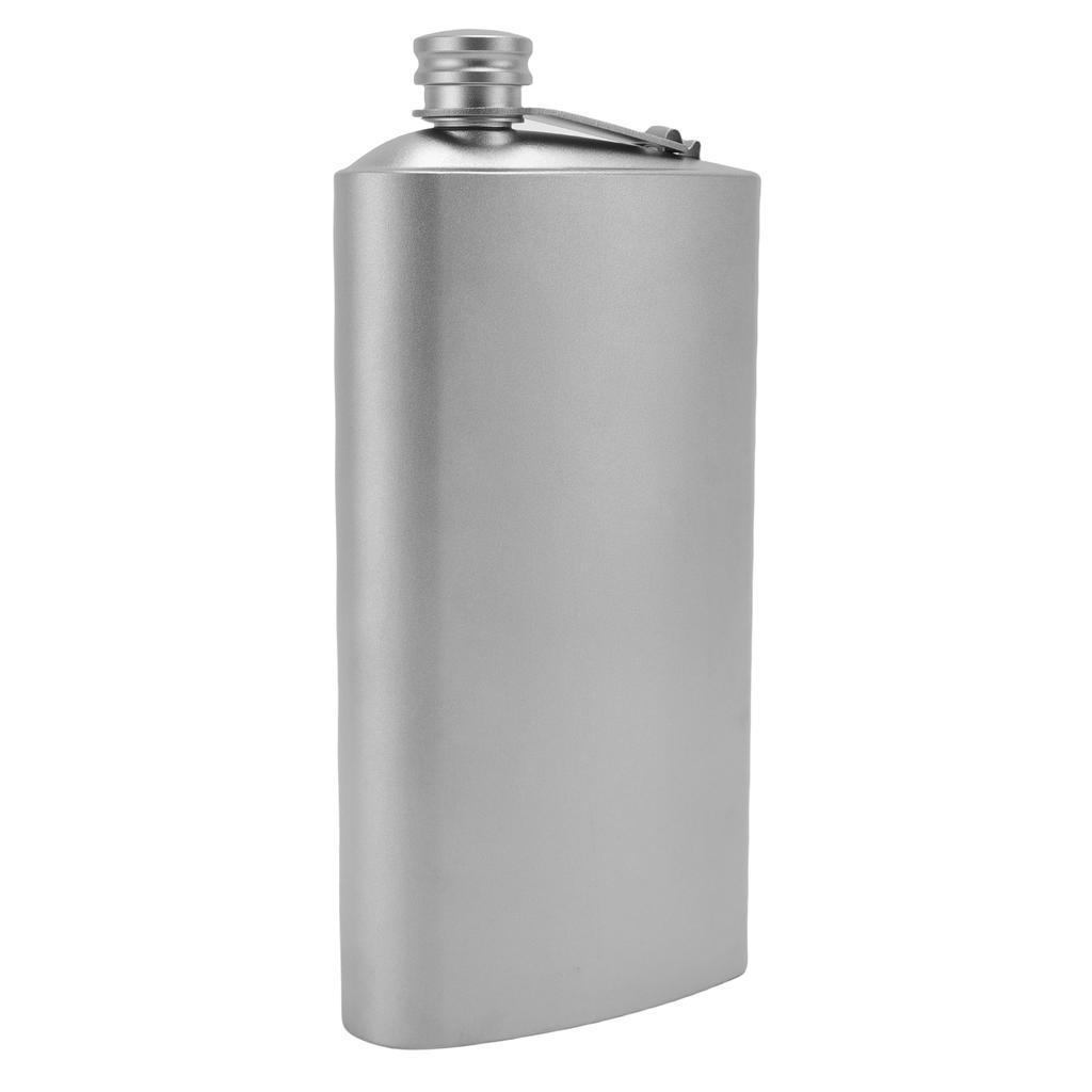 250ml Whisky Flask Hip Flask Leakproof Ti Flask Portable for Outdoor Camping Hiking