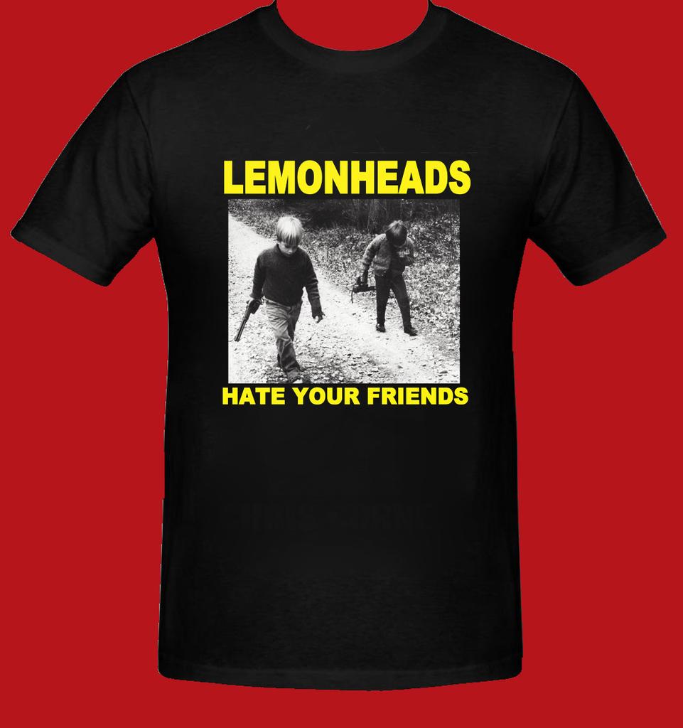 Rare The Lemonheads - Hate Your Friend Black Size S-4XL Unisex Shirt