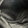 Prada Re-Nylon Triangular Logo Shoulder Bag Nylon Black Women BT0520 Used