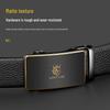 LUCKY LION Men's First-Layer Cowhide Automatic Buckle Belt