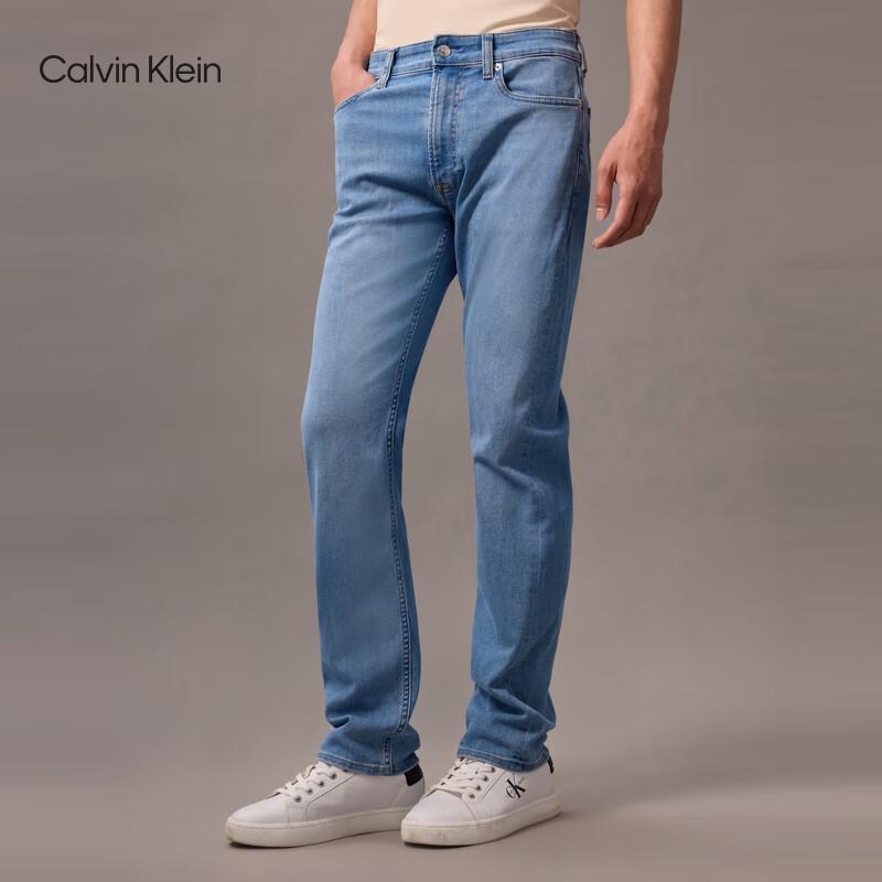 Calvin Klein Jeans Men's Light Blue Straight Leg Jeans 4RAB703