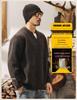 Men's Retro V-neck Wool Sweater: Winter Warmth and Plush Feel