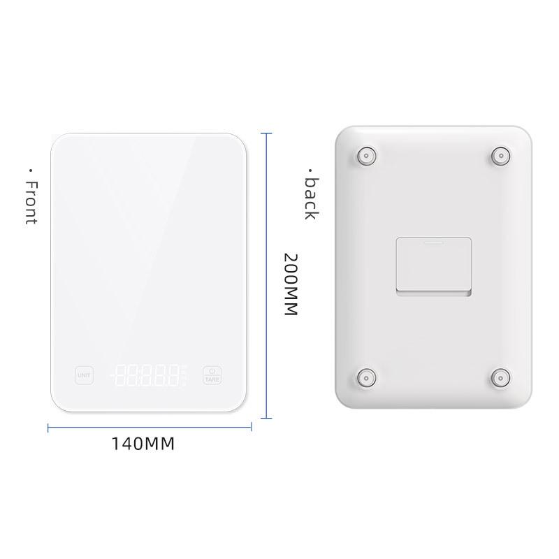

Прецизионные светодиодные кухонные весы - Точность 1 г для домашнего и коммерческого использования 3g-10000g