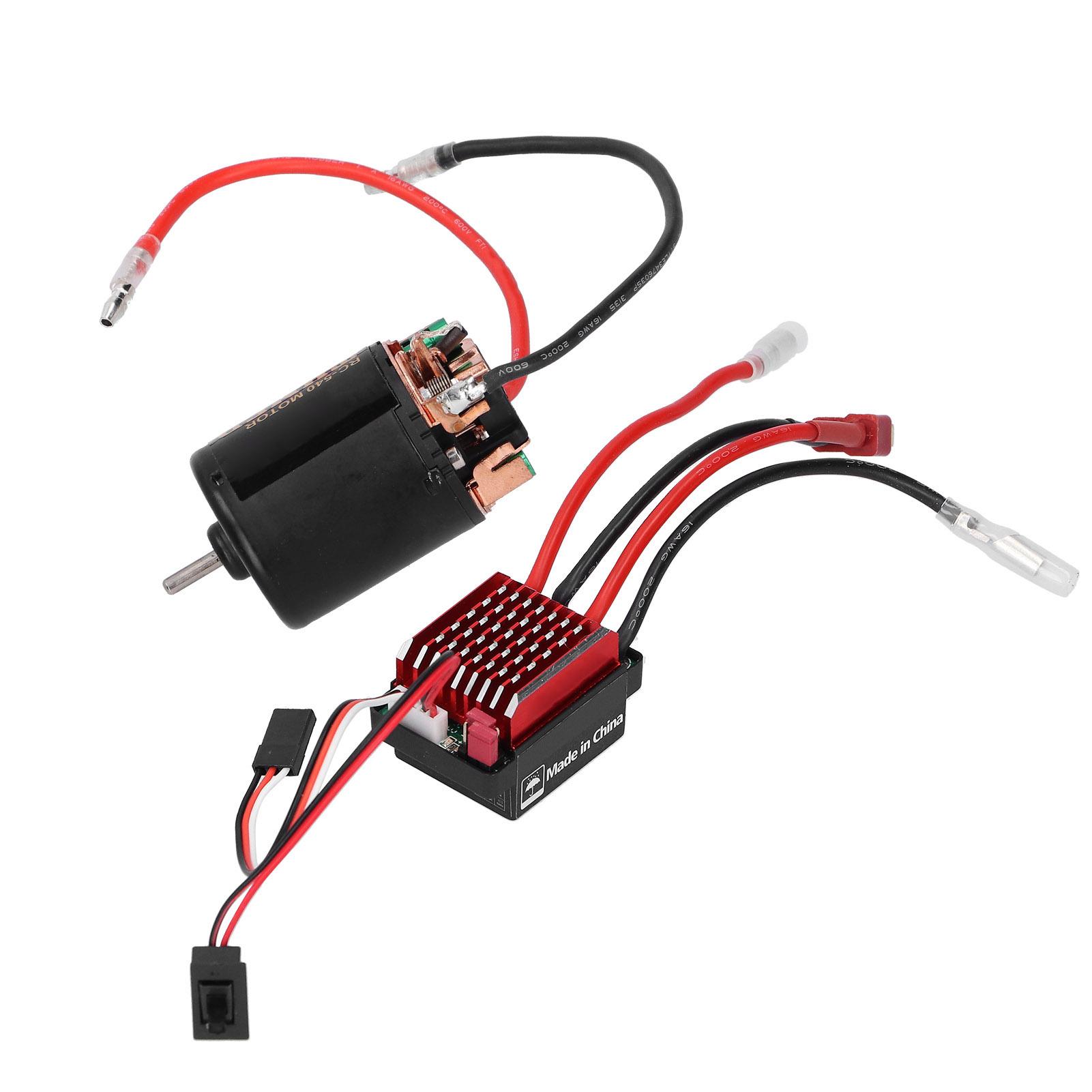 

540 Brushed Motor 360A ESC with T Plug Accessory Fit for tamiya 1 10 RC Car Model 55T