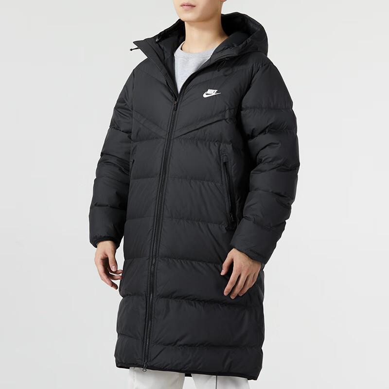 Nike Down Jackets Men's Hooded Moderate Quilted Down Jacket (Unisex) Down Jackets FB8180 010