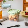 Reusable Dessert Box With Lid Transparent Square Cake Container Ice Cream Sealed Jar Refrigerator Fruit Vegetable Fresh Box