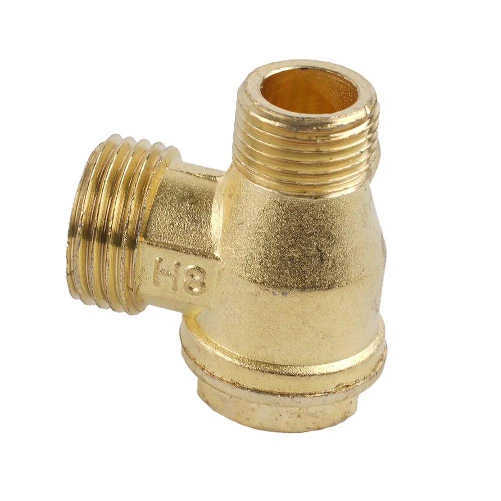 

Air Compressor Check Valve 3-Port Zinc Alloy Check Valve For Air Compressor Parts With Exhaust Tube China Mainland