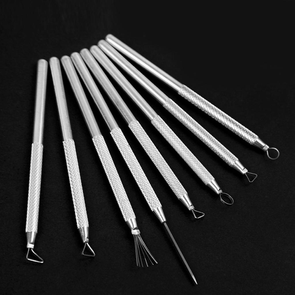8Pcs Professional Pottery Clay Sculpting Tool Pottery Clay Wire Cutter Sculpting Tool Clay Pottery Carving Tool Ceramic