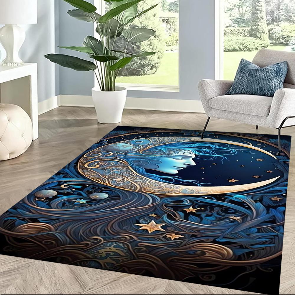 Celestial Harmony Floor Mats for Living Room, Bedroom and Room Decoration Are Suitable for Gifts.