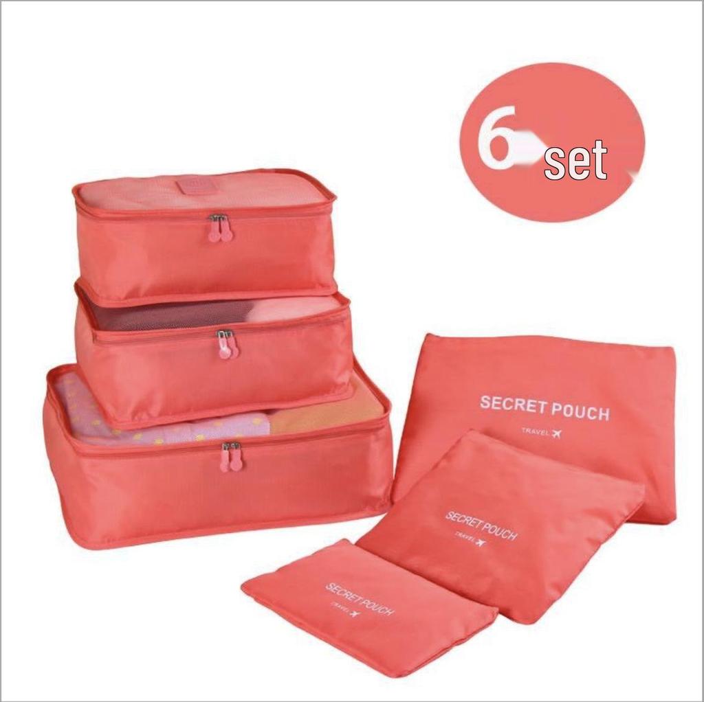 Travel Packing Organizer Set: Luggage & Clothing Storage Bags