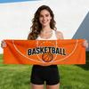 [Polyester Cotton Sports Towel] Wheel Skateboard Enthusiasts Sweat-absorbing Sports Towel Gym Cotton Towel Hand Width