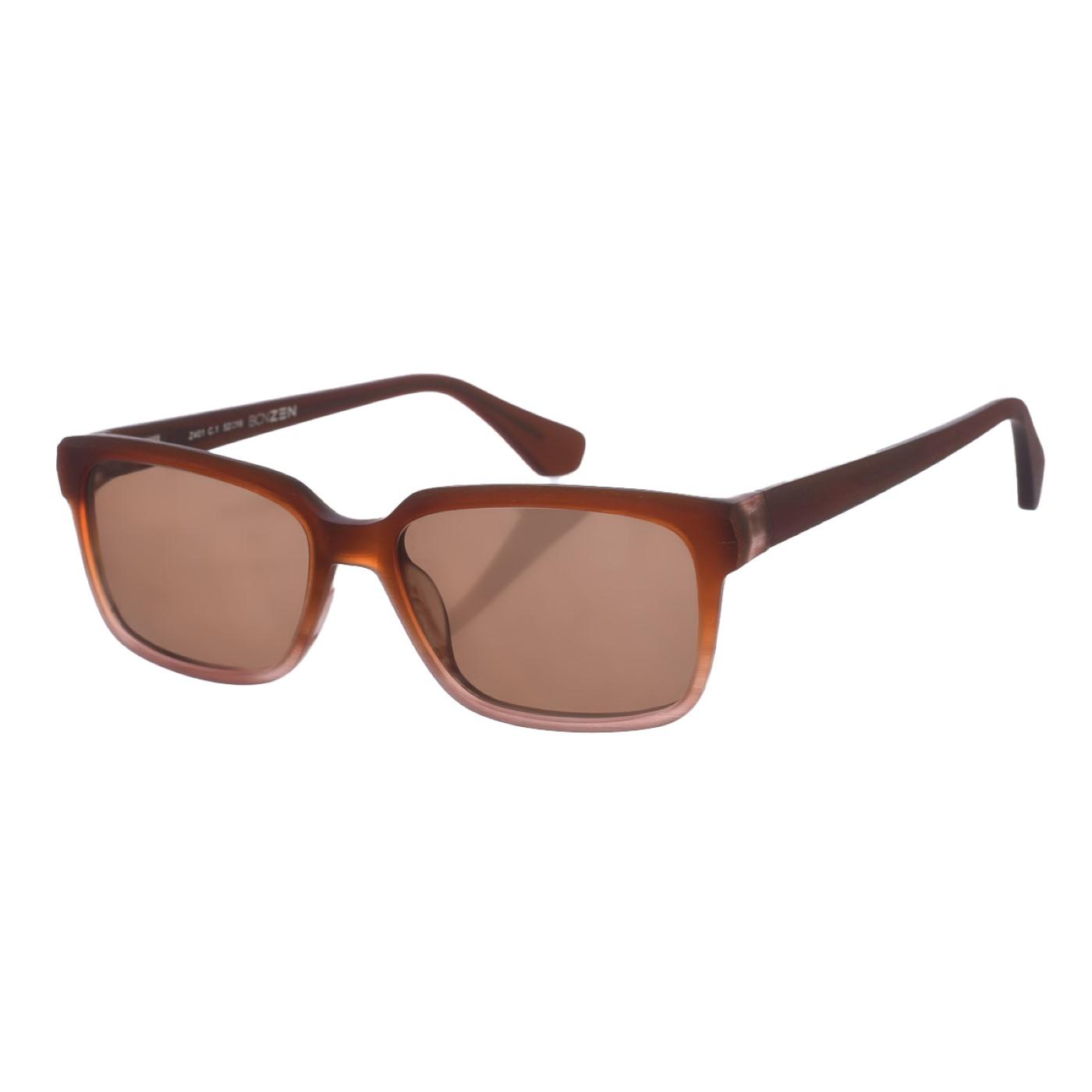 Lunettes de soleil rectangulaires Z401 pour hommes et femmes TU multicolore