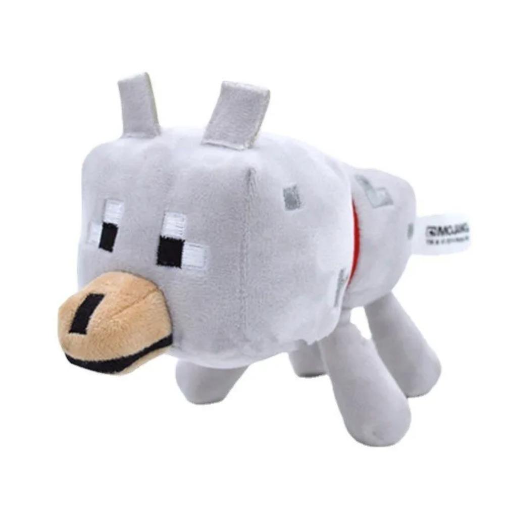 

Game MC Baby Pig Plush Stuffed Toys Wolf Ocelot Baby Pig Enderman Plush Soft Animals Toy Doll for Kids Children Gifts